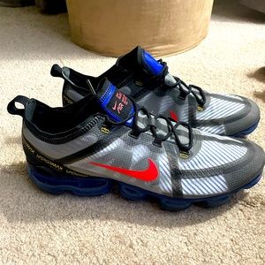Nike Air Vapormax 2019 Black Hyper Blue, size 12